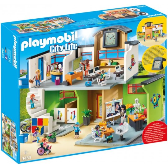 Playmobil Επιπλωμένο Σχολικό Κτίριο