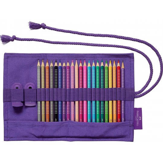 FABER-CASTELL Sparkle Colour Pencils - Pencil Roll