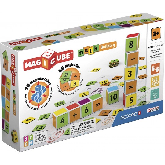 Magicube Maths Building 10 Cubes + 45 clips