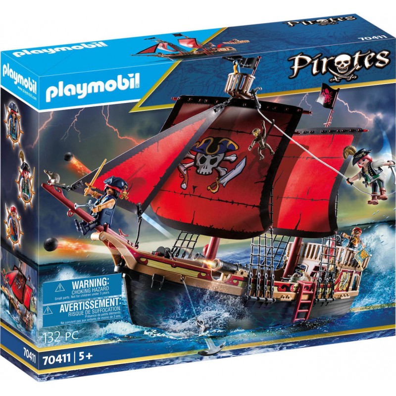Playmobil Pirates Skull Pirate Ship