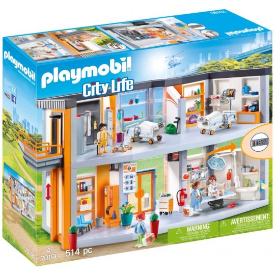 Playmobil City Life Μεγάλο Ιατρικό Κέντρο