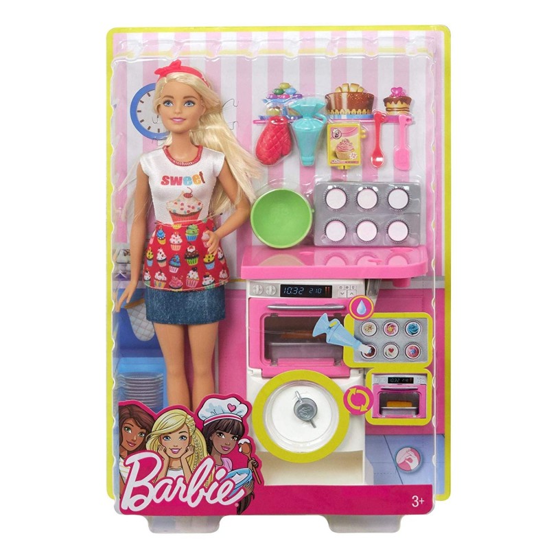 baker barbie doll