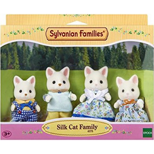 Sylvanian Families: Silk Cat Family