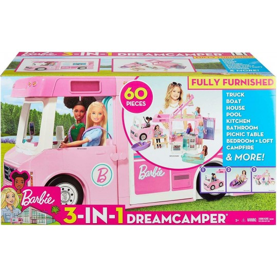 Barbie 3-in-1 Dream Camper