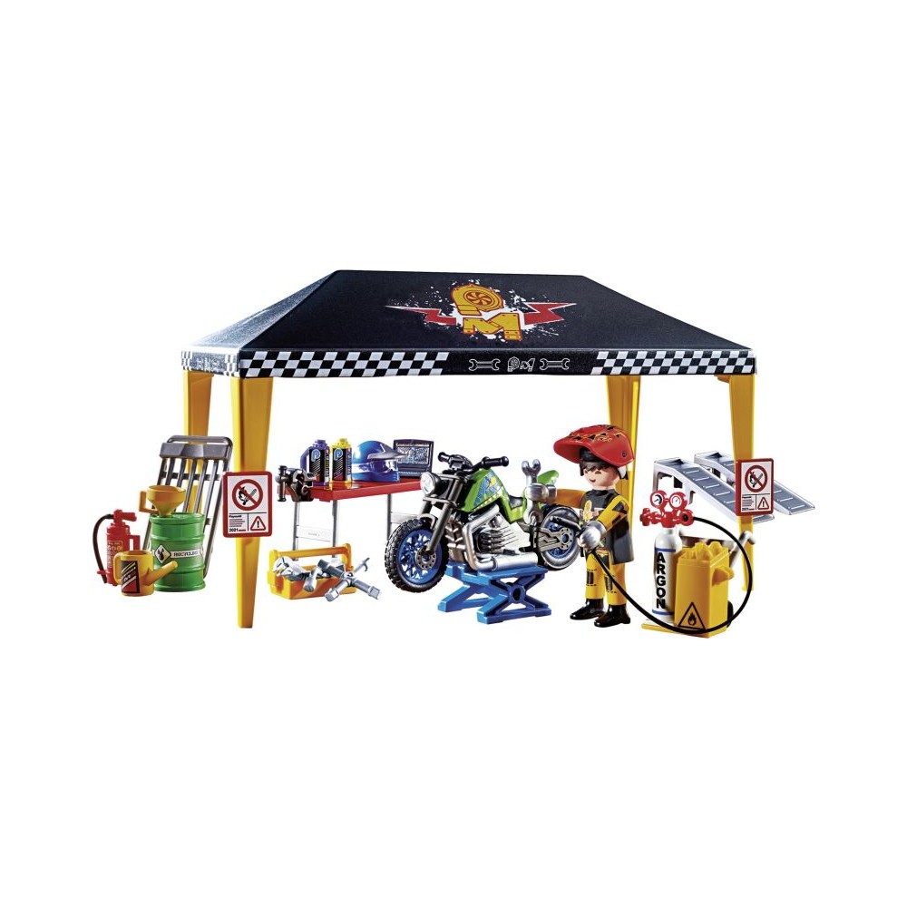 playmobil tent set