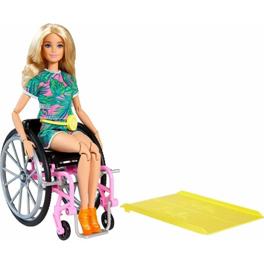 Mattel Barbie Doll - Fashionistas (165) - Doll with Wheelchair