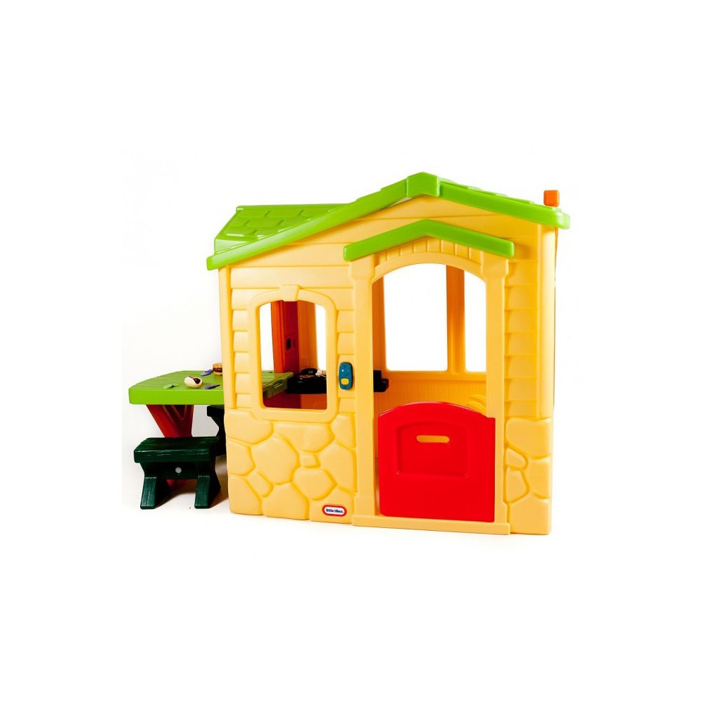 little tikes natural playhouse