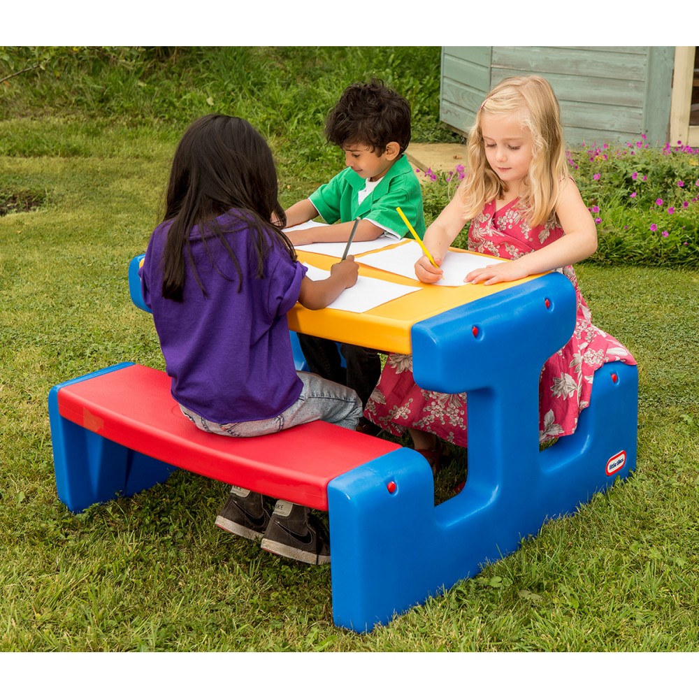 Little Tikes Large Picnic Table Primary 