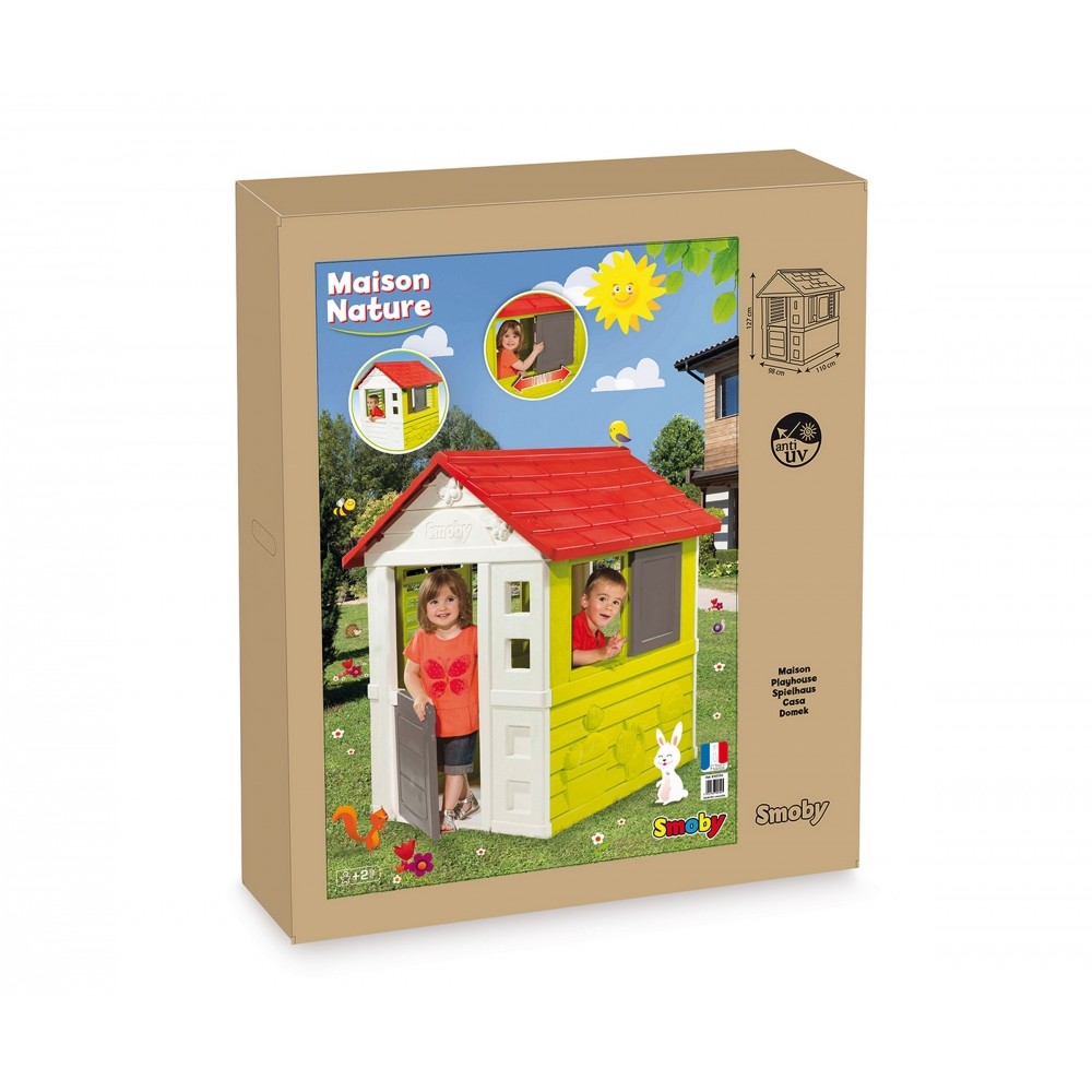 smoby nature playhouse with kitchen assembly instructions