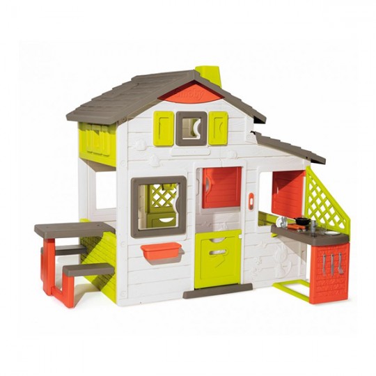 SMOBY NEO FRIENDS HOUSE PLAYHOUSE + KITCHEN