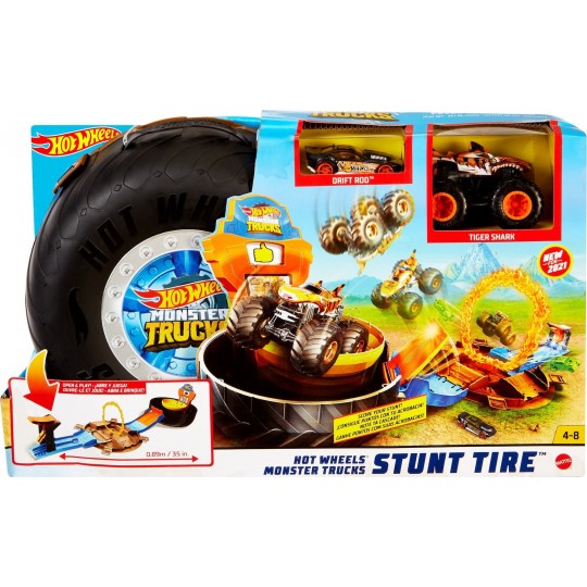 Mattel Hot Wheels: Monster Trucks - Stunt Tire