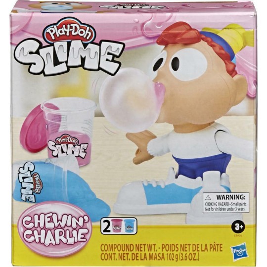 Play-Doh Slime - Chewin' Charlie Slime Bubble Maker Toy