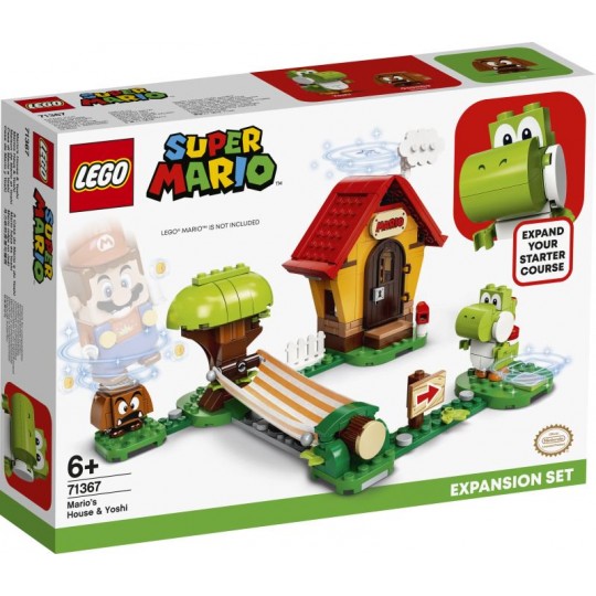 LEGO® Super Mario™: Mario&#039;s House &amp; Yoshi Expansion Set