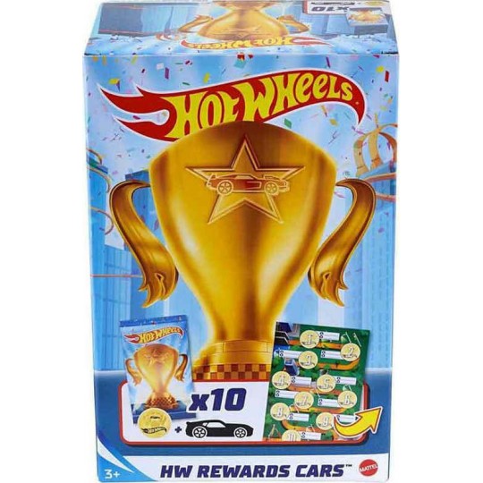 Mattel Hot Wheels Rewards Car 10Pk