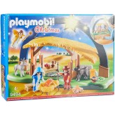 Playmobil Illuminating Nativity Manger with Fold