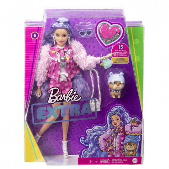 Mattel Barbie Extra: Millie with Periwinkle Purple Hair