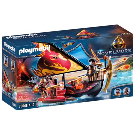 Playmobil Novelmore Burnham Raiders Fire Ship