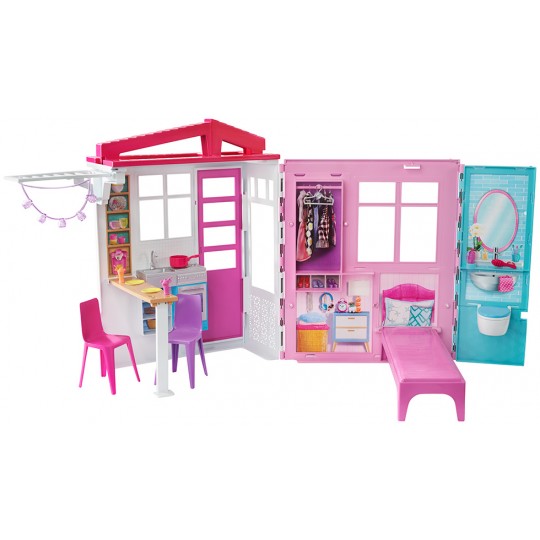 Mattel Barbie Close &amp; Go! Fully Furnished House
