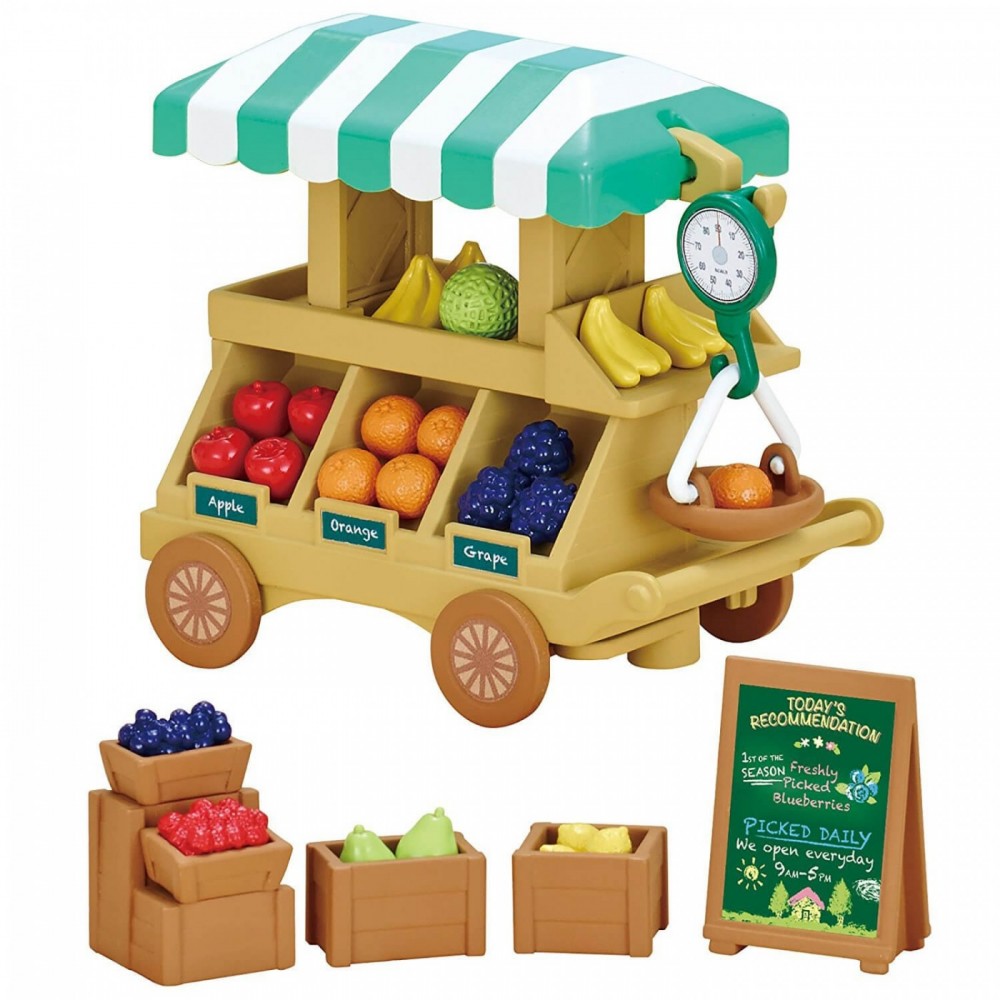 fruit wagon sylvanian families