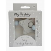 My Baby Rocks Star teether, blue