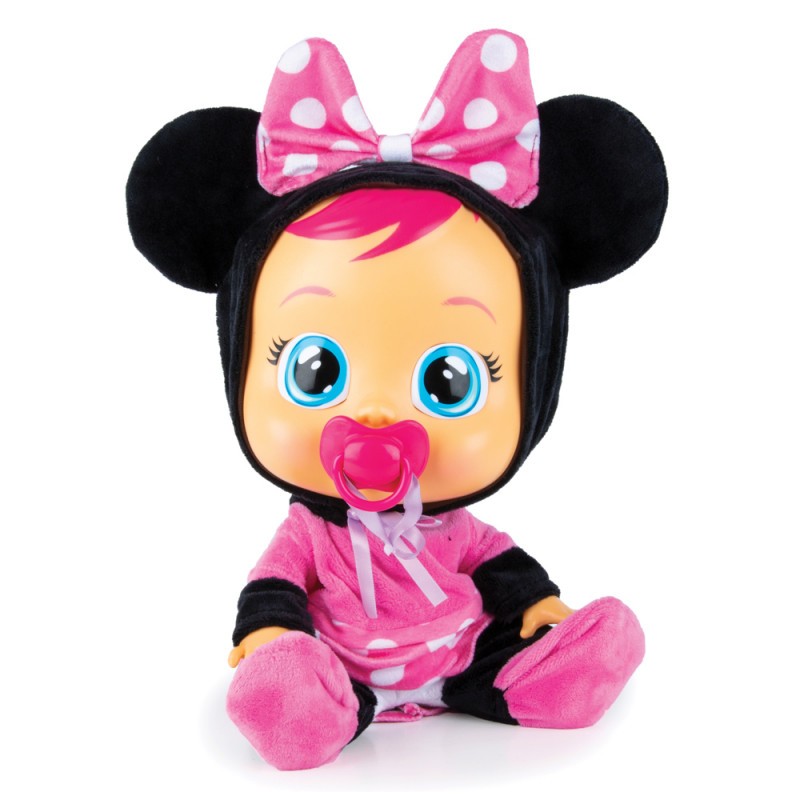 Cry Babies Disney Minnie - Interactive Baby Doll Mouse Cries Real Tears