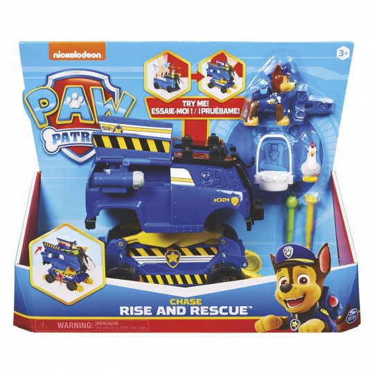 Paw Patrol: Rise And Rescue Vehicle - Chase