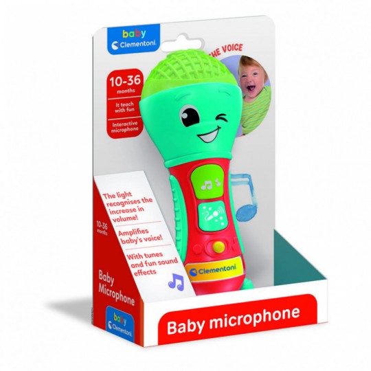 Baby Clementoni Baby Toddler Toy Baby Microphone