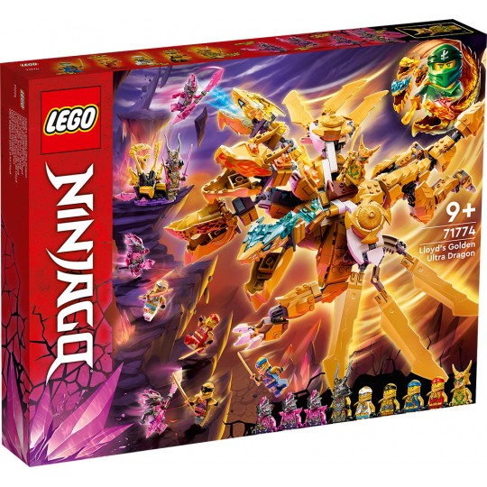 LEGO® NINJAGO®: Lloyd&#039;s Golden Ultra Dragon