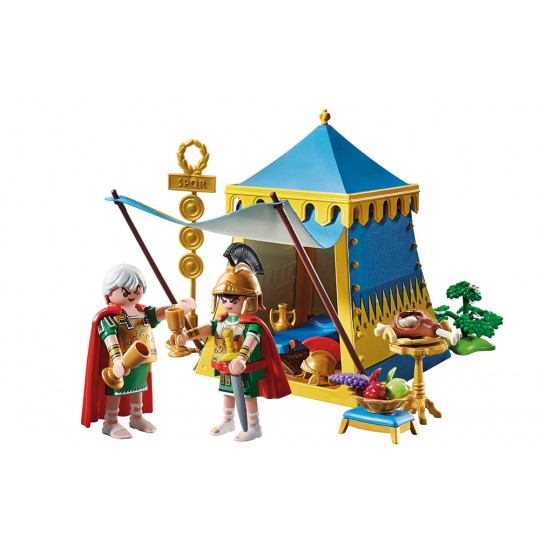 Asterix: Leader&#039;s tent with generals