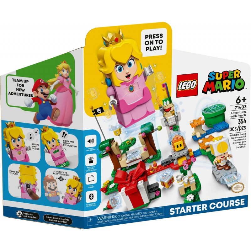 LEGO Super Mario Adventures with Peach