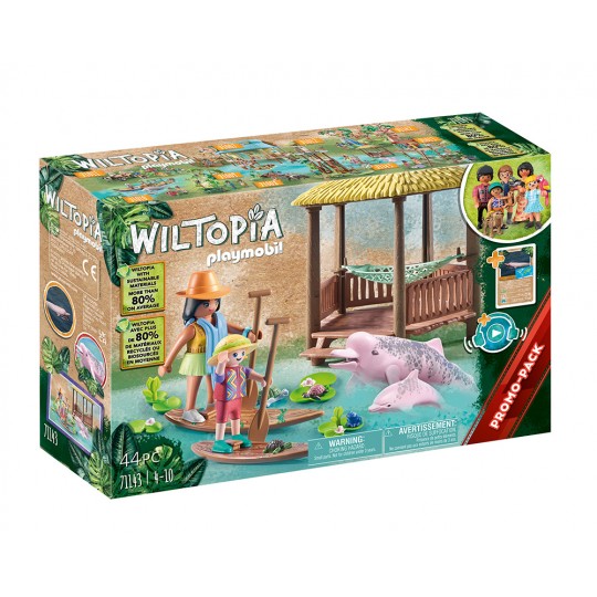 Playmobil Wiltopia: Paddling Tour with River Dolphins
