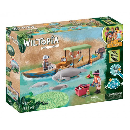 Playmobil Wiltopia: Boad Trip to the Manatees