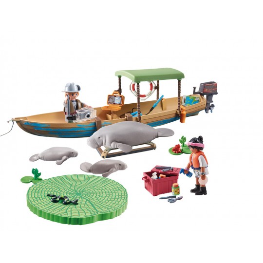 Playmobil Wiltopia: Boad Trip to the Manatees