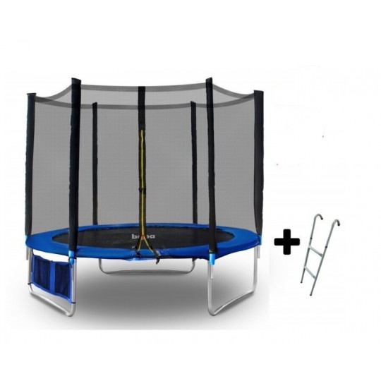 Buba trampoline 6FT (183 cm) with lader and net