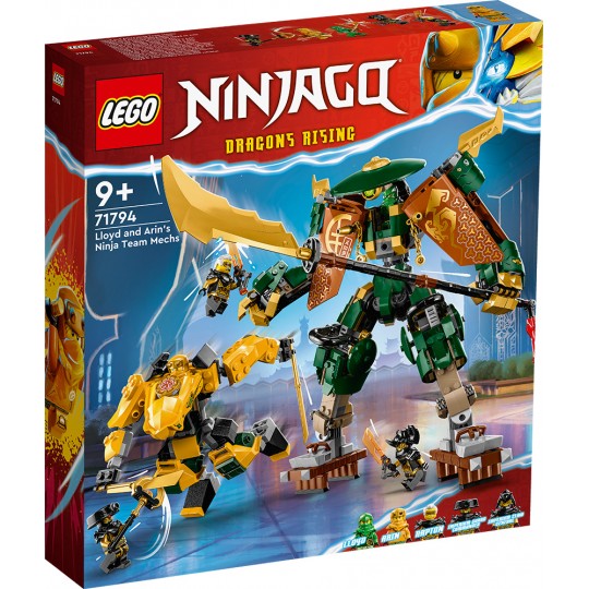 LEGO® NINJAGO®: Lloyd and Arin&#039;s Ninja Team Mechs