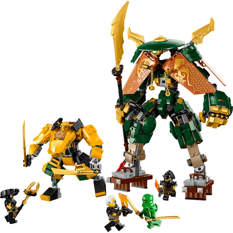 LEGO® NINJAGO®: Lloyd and Arin's Ninja Team Mechs