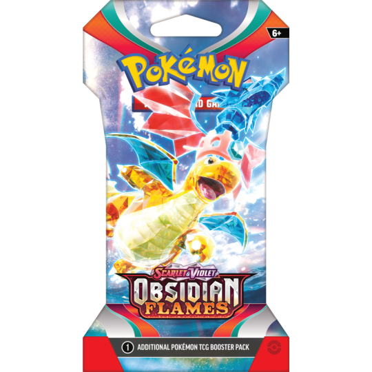 Pokemon SV3 Obsidian Sleeved Booster