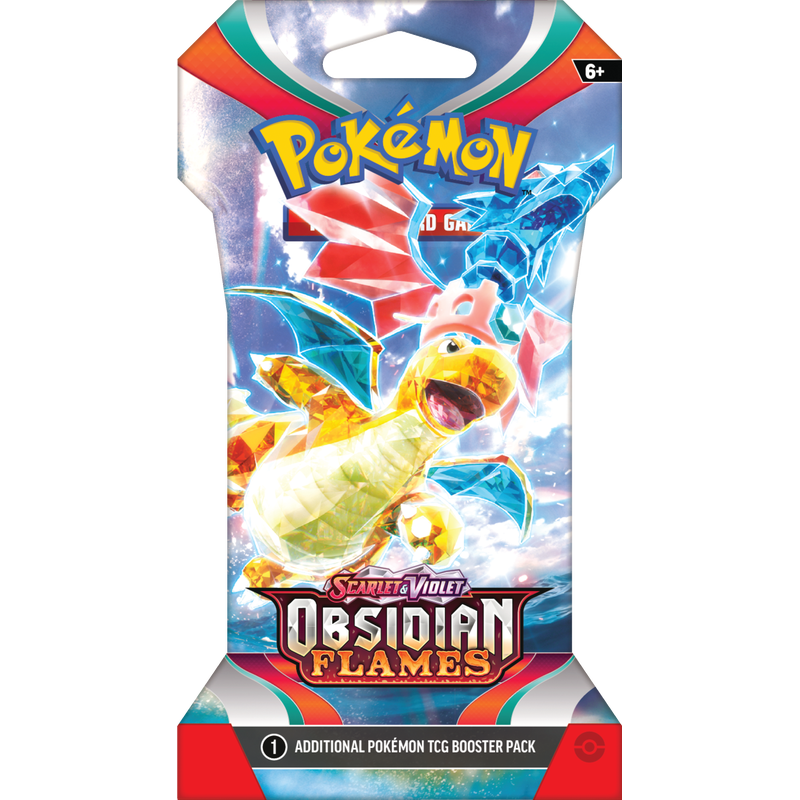 Pokemon SV3 Obsidian Sleeved Booster