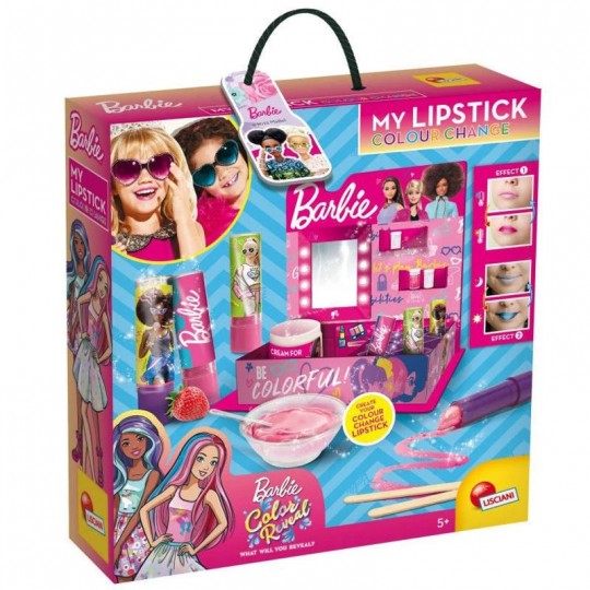 Barbie Lipstick Color Reveal