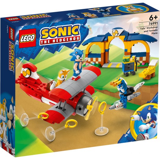 LEGO® Sonic The Hedgehog™: Tail&#039;s Workshop and Tornado Plane