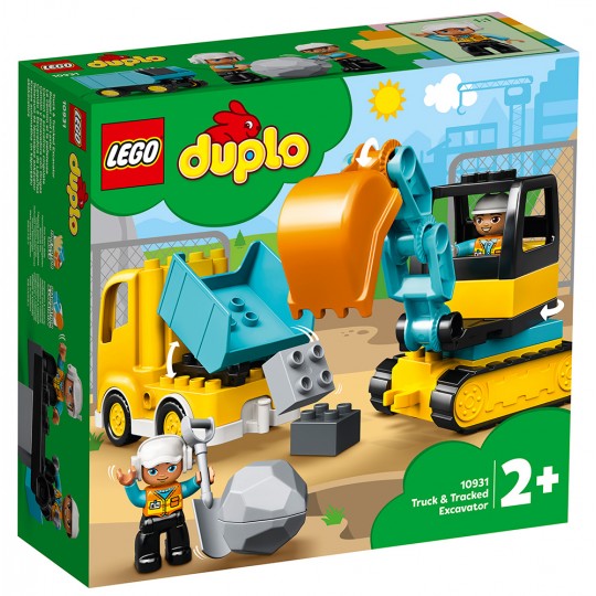 LEGO® DUPLO® Truck & Tracked Excavator