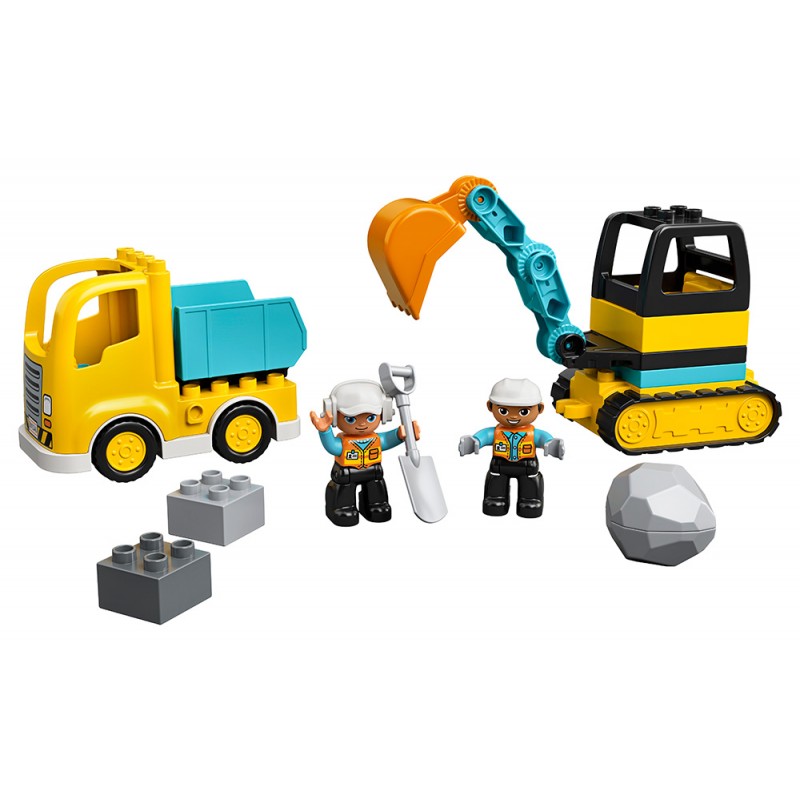 LEGO® DUPLO® Truck & Tracked Excavator