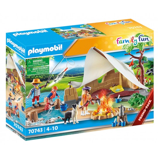 Playmobil Family  Fun - Family on a Camping Trip