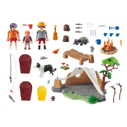 Playmobil Family  Fun - Family on a Camping Trip