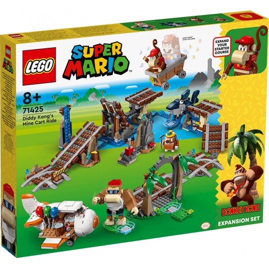 LEGO® Super Mario™: Diddy Kong&#039;s Mine Cart Ride Expansion Set