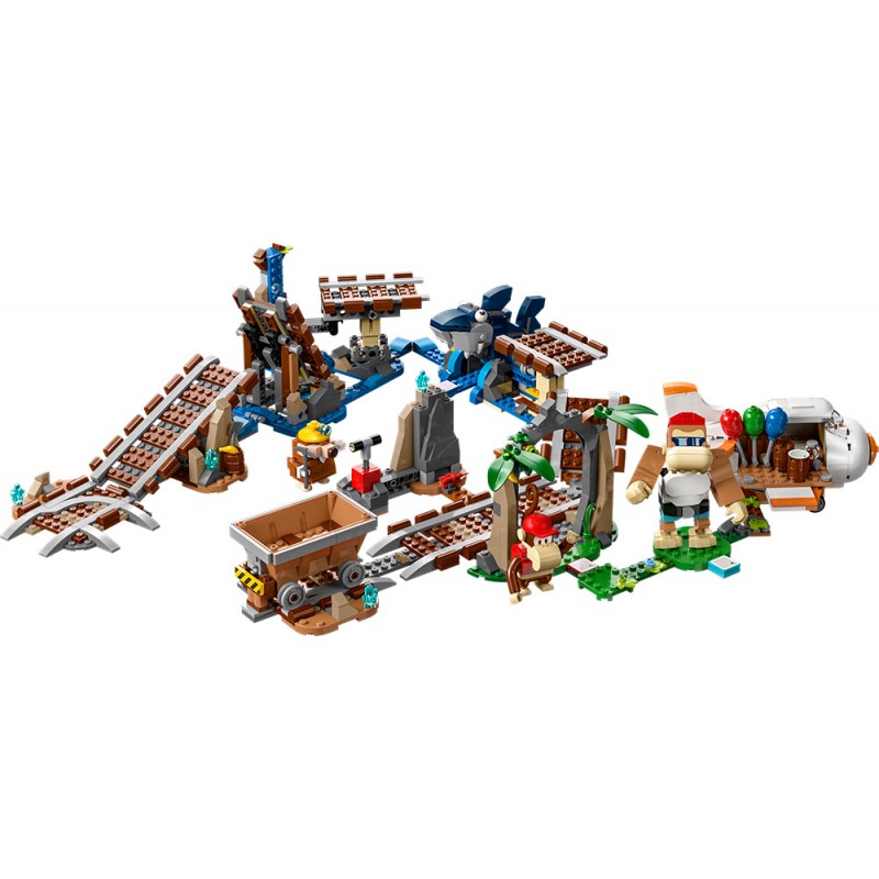 LEGO® Super Mario™: Diddy Kong's Mine Cart Ride Expansion Set