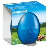 Playmobil Boy with Children's Tractor