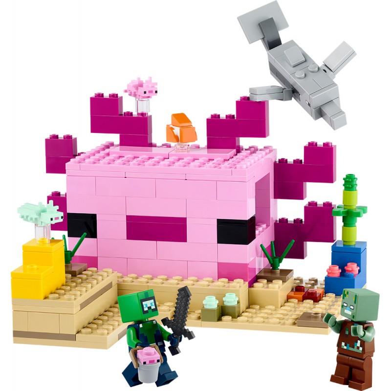 LEGO® Minecraft: The Axolotl House