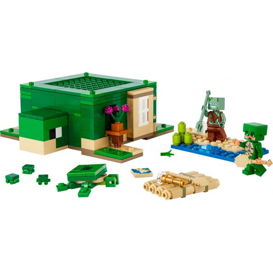 LEGO® Minecraft: The Turtle Beach House