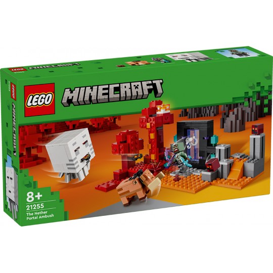 LEGO® Minecraft: The Nether Portal Ambush